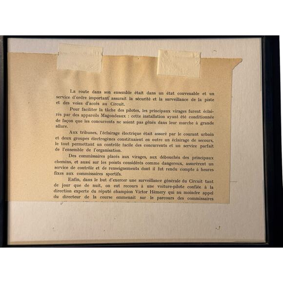 3 Framed Prewar Auto Racing Mag Prints in the style of Peter Helck Bently Alfa - Picture 8 of 9